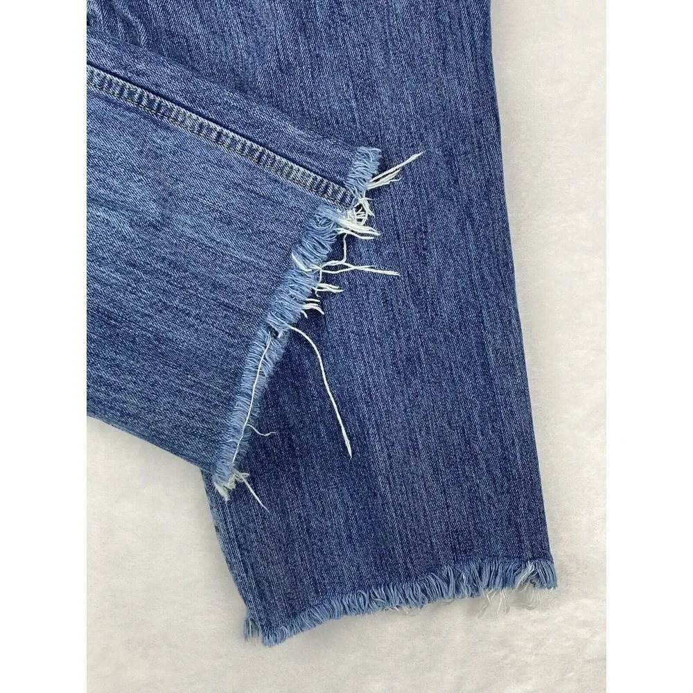 Cinch Jeans Raw Hem Short Medium Wash‎ Mens Size 34x26 (33x26 Measured)